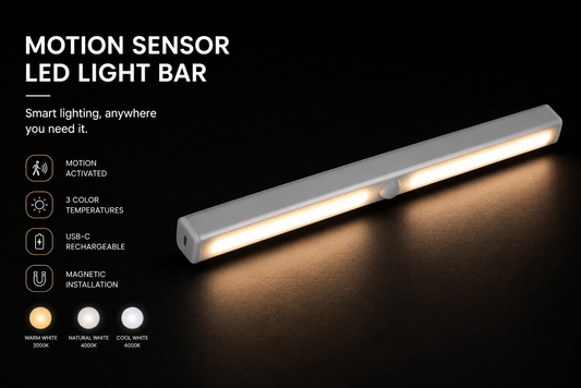 Wireless Motion Sensor LED Light Bar